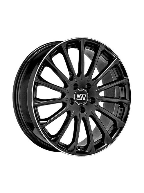 5x112 19x8.5 Et43 Msw 30 Gloss Black Diamond Lip 73,1 Alufelni