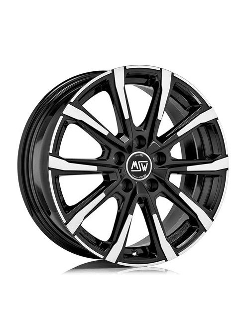 5x112 17x7 Et34 Msw 79 Black Full Polished 66,6 Alufelni