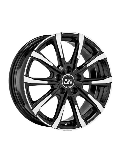 5x114.3 17x7 Et48.5 Msw 79 Black Full Polished 67,1 Alufelni