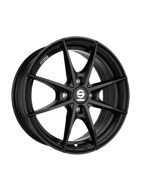 4x100 17x7 Et44 Sparco Trofeo 4 Matt Black 63,3 Alufelni